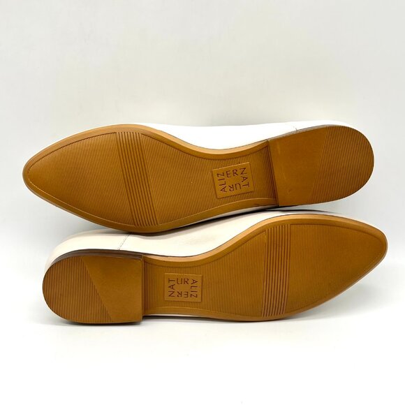 Naturalizer‎ Womens Size 7 7M Lorna Bone Cream Leather Flats Loafers Shoes - Picture 8 of 11